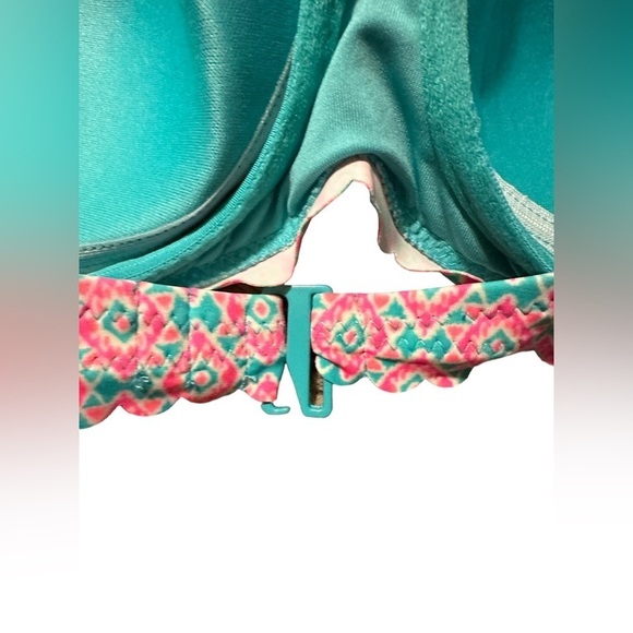 Coco Rave Women’s Bikini 2 Piece Swimsuit Neon 32DD XL - Picture 6 of 10